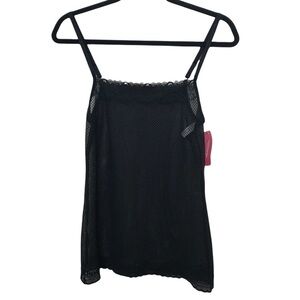 Commando Black Perfect Stretch Lace Camisole